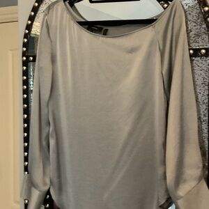 Theory Silver Women's Blouse